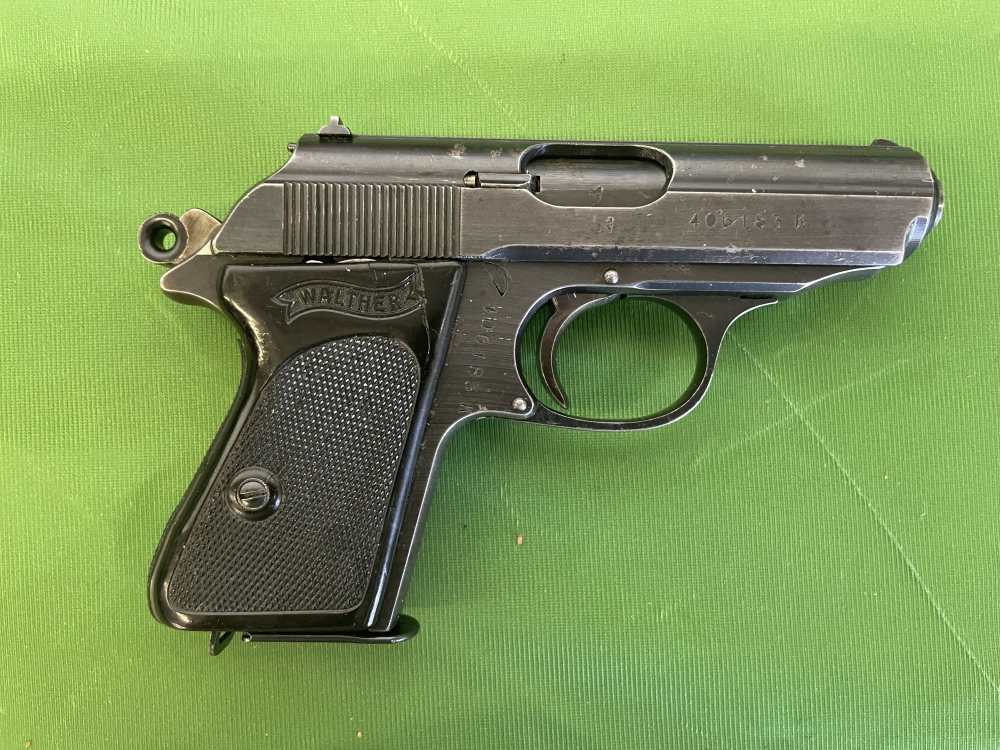 Walther Ppk war time eagle C, with holster. Like pp  Saurer Mauser -img-1