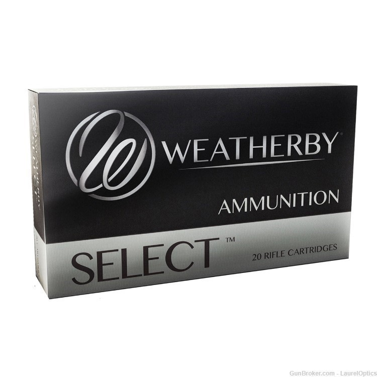 Weatherby Select .300 Weatherby Magnum Ammunition 20 Round Box 165 Grain -img-0