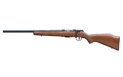 96717 Savage Arms 93R17GLV 17HMR 21" Barrel Heavy Blue Finish Wood Stock 5-img-0