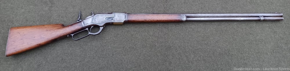 Winchester Model 1873—Made 1882–.38/40–28” Round–Shotgun Butt–Cody Letter-img-2