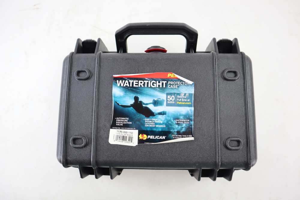 Very Nice Gently Used Black Pelican 1170 Pistol Watertight Protector Case-img-3