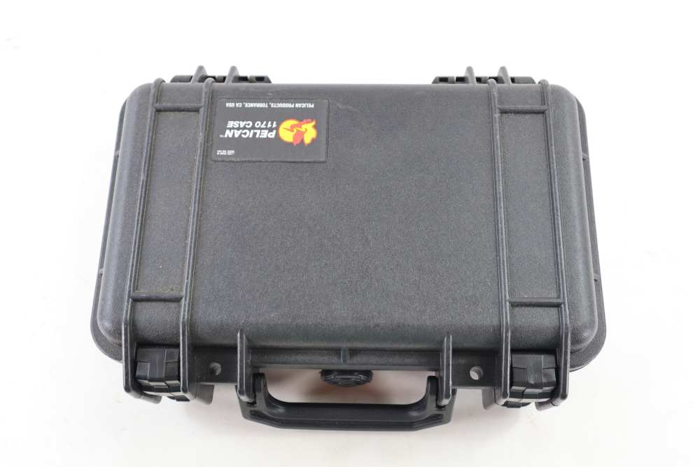 Very Nice Gently Used Black Pelican 1170 Pistol Watertight Protector Case-img-0