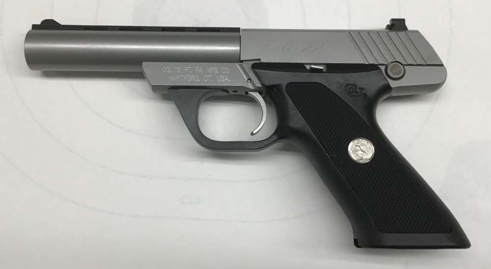 Colt Semi Automatic Pistol Model: Colt 22 Caliber: .22 LR-img-0