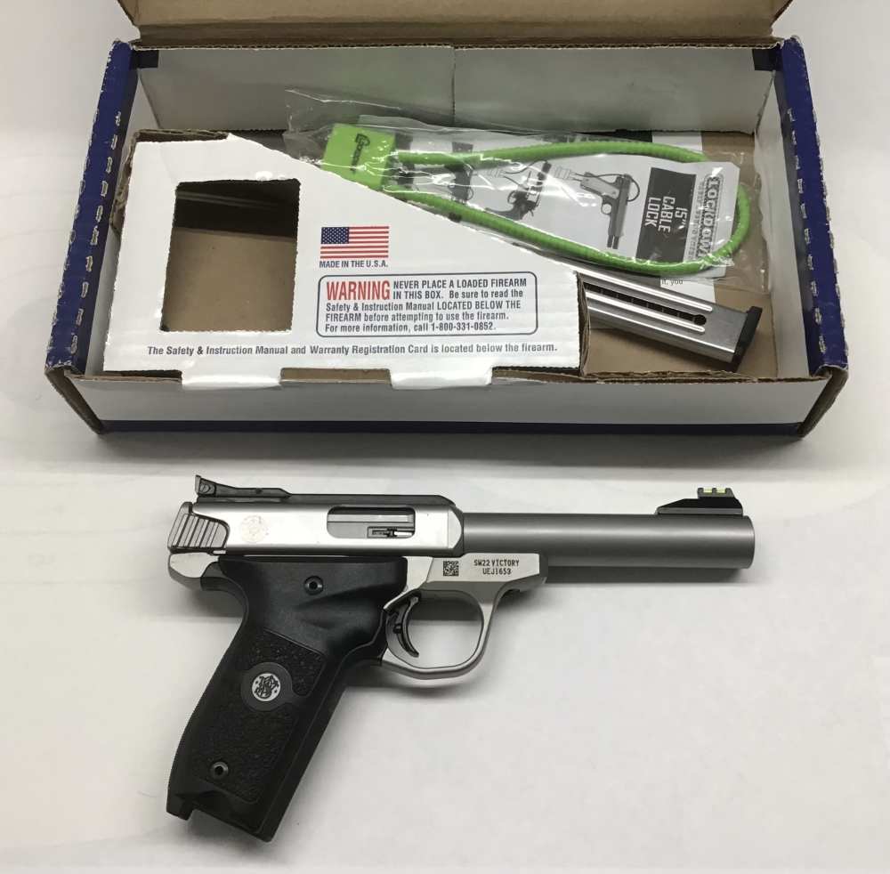 Smith&Wesson Semi Automatic Pistol Model: SW22 Victory Caliber: .22 LR-img-0