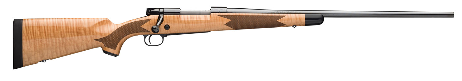 Winchester Model 70 Rifle 6.5 Creedmoor Super Grade Maple 22-img-0