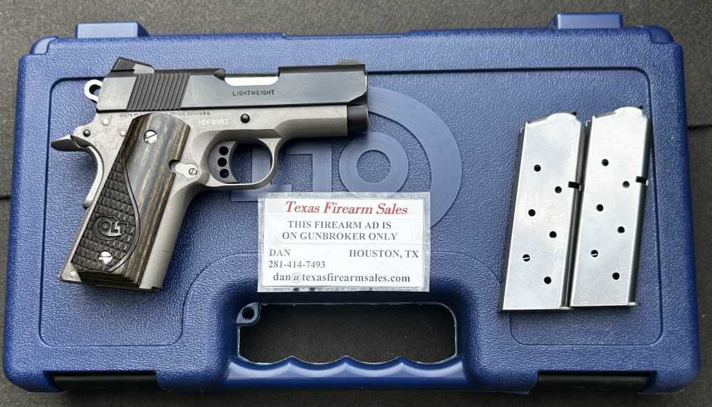 Limited Talo Colt Night Defender Lightweight .45 ACP, 2010-img-10