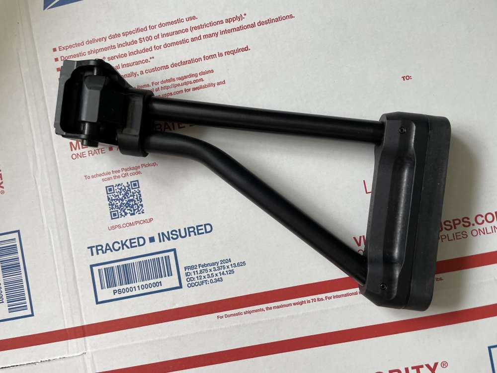 CNC Warrior Tube Stock for SAM7K Folding Stock-img-0