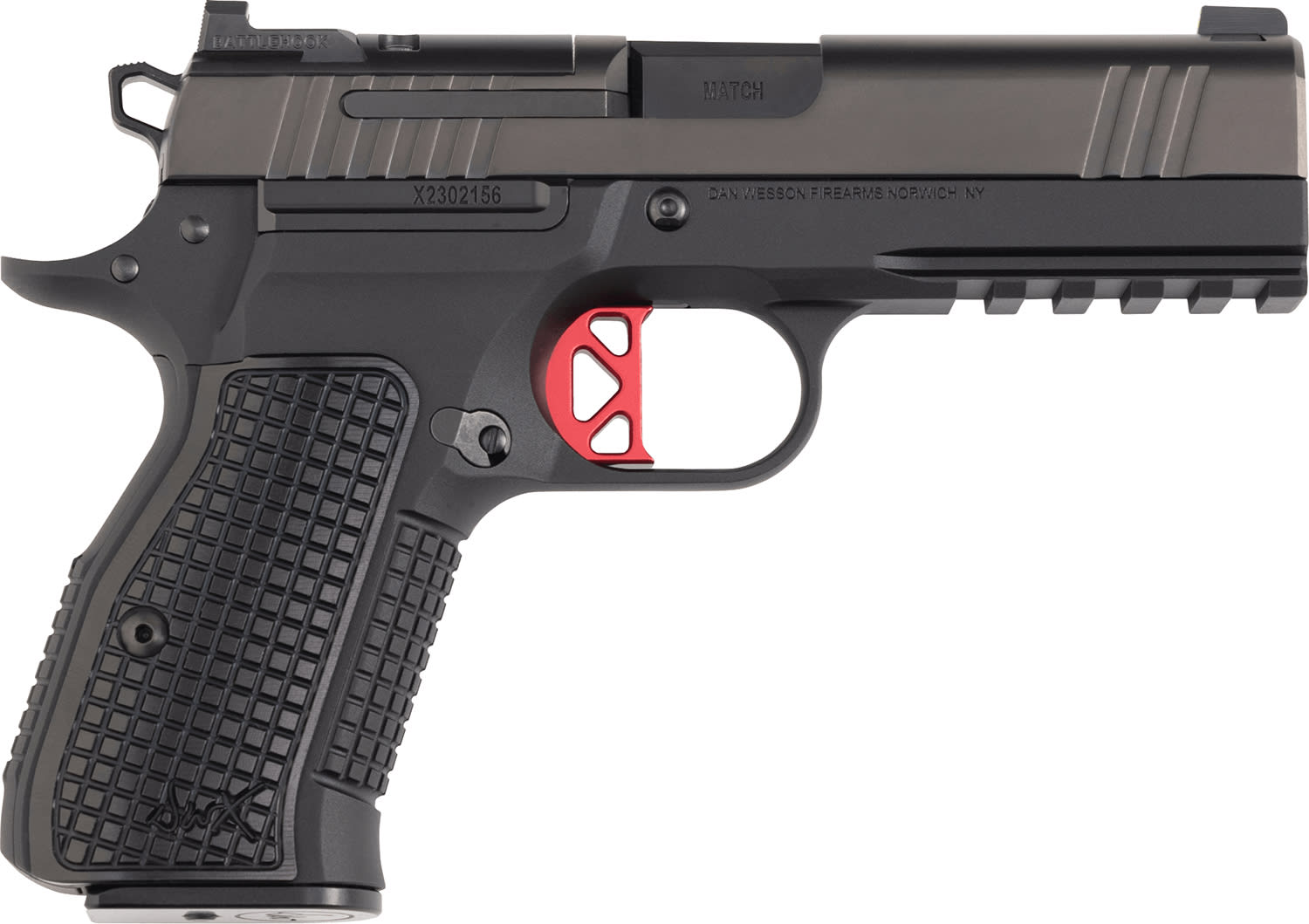 Dan Wesson DWX 9mm Luger Pistol CF 10+1 4.95 4 Black 92113-img-0