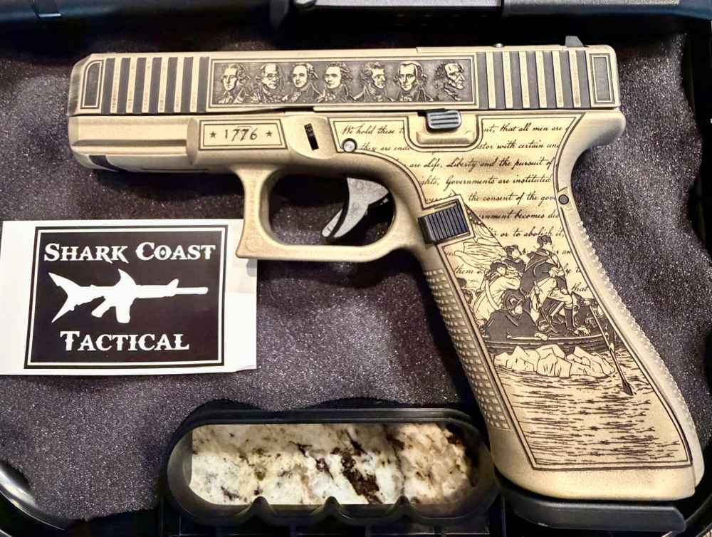 GLOCK 45 V 9mm Optic Ready Spirit of 1776 Shark Coast Tactical-img-3
