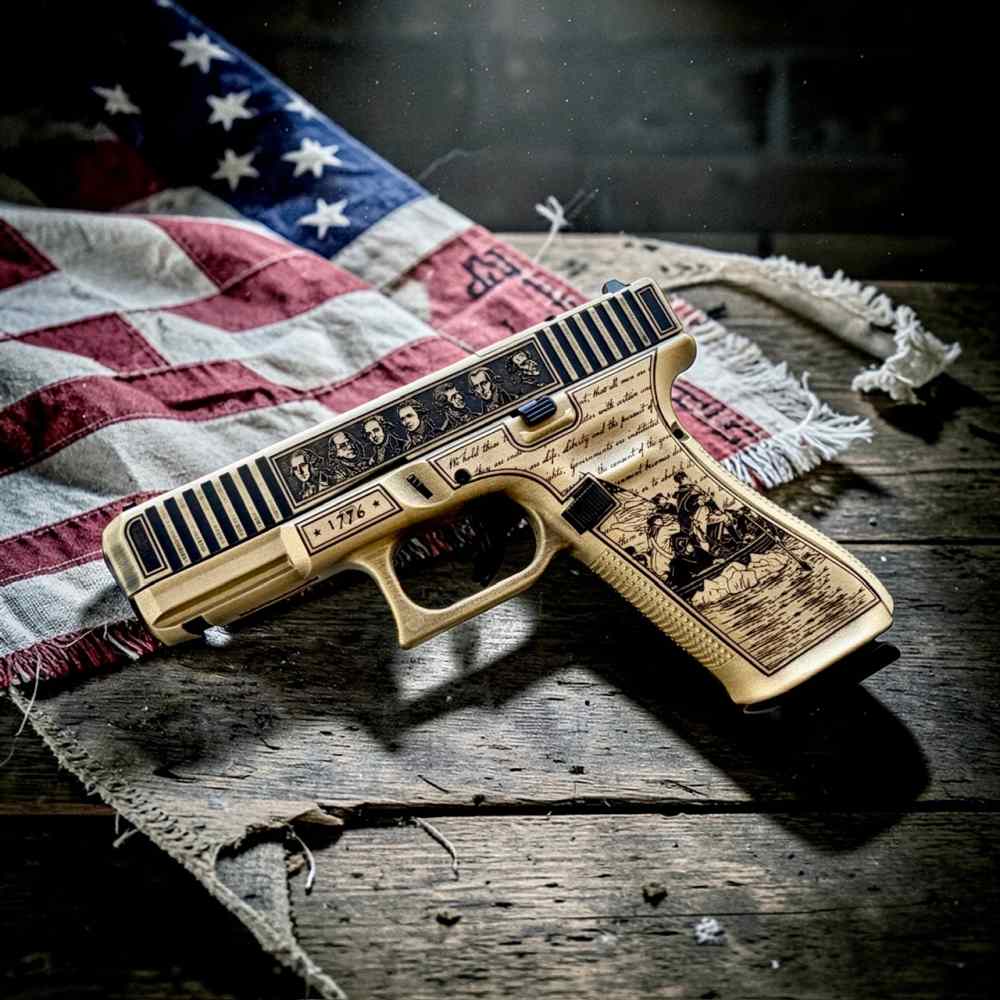 GLOCK 45 V 9mm Optic Ready Spirit of 1776 Shark Coast Tactical-img-0
