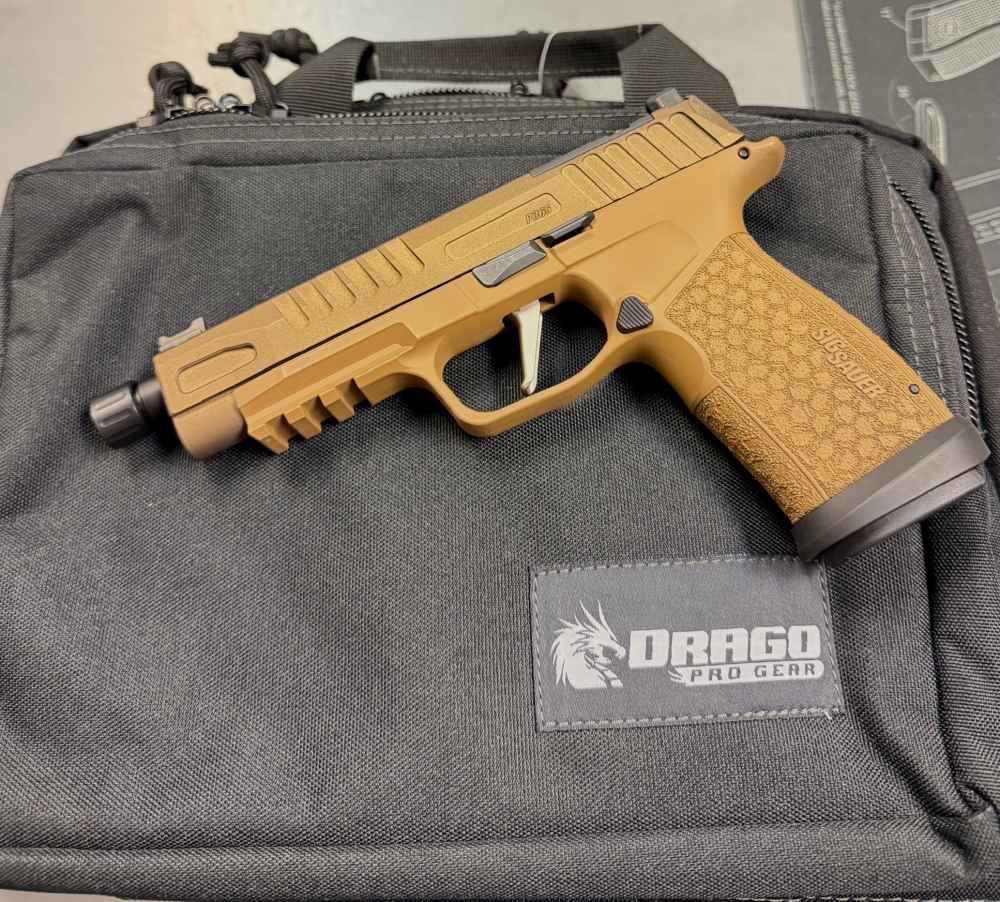 SIG SAUER P365 FUSE TACTICAL 9MM 4.3" THREADED BBL, TWO TONE TAN O.R. -img-2