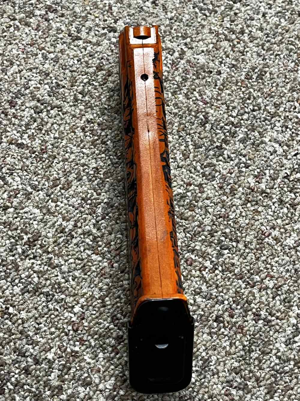 Fakelite ak74 windowed 30rd 5.45x39 mag magazine anime ahego Bakelite -img-4