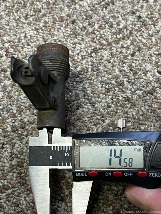 Used Bulgarian fsb front sight base ak74 ak100 24mm Saiga conversion-img-8