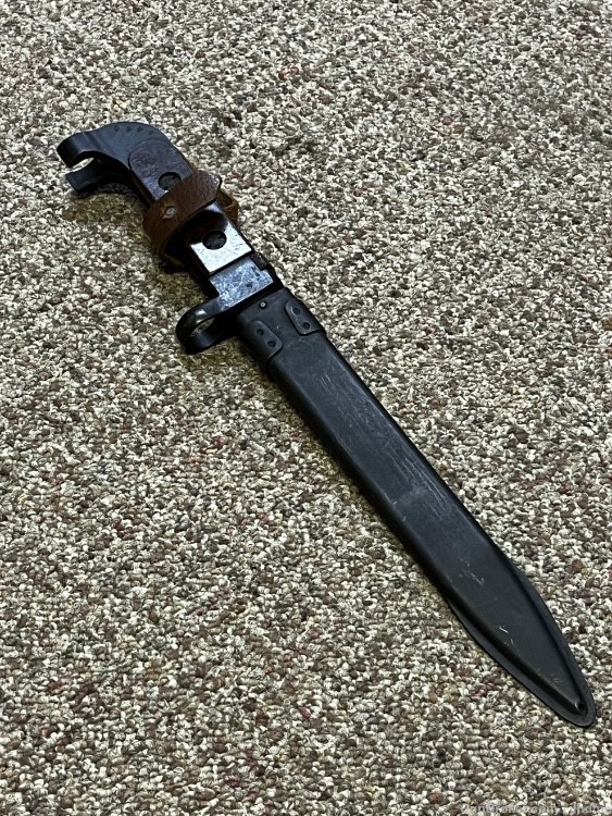 Russian Izhevsk 6x2 6h2 milled ak47 bayonet and scabbard  Izhmash-img-1
