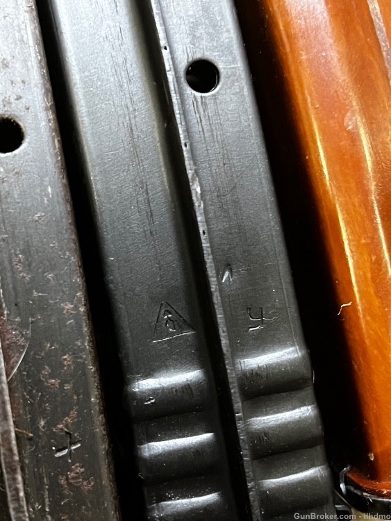 Lot of 3 Russian 7.62x39 30rd mags slab side back stamp Bakelite + pouch AK-img-8