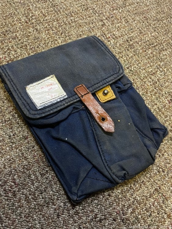 Blue 4 cell Romanian Romy mag magazine pouch akm ak47 ak74-img-0