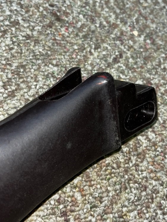 NOS Russian Izhmash plum stock with flecks and butt pad ak74 undrilled -img-11