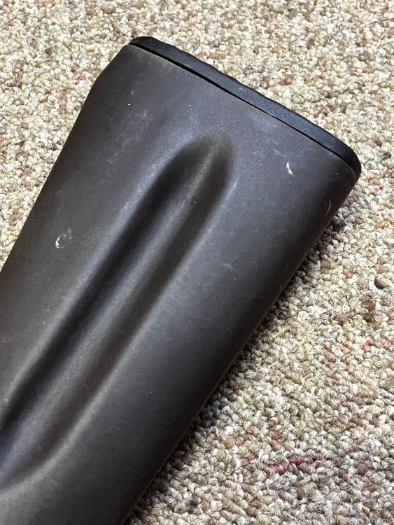 NOS Russian Izhmash plum stock with flecks and butt pad ak74 undrilled -img-6