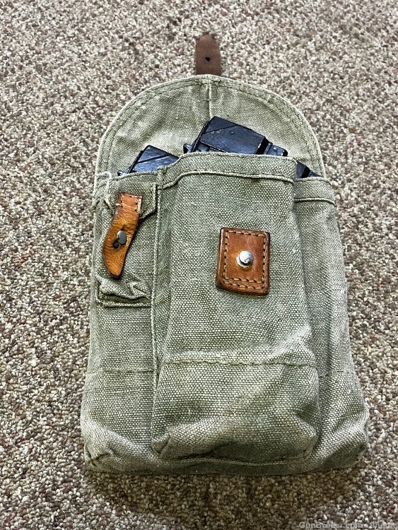 3 x Polish 30rd 7.62x39 mags + pouch magazine fb radom ribbed -img-16