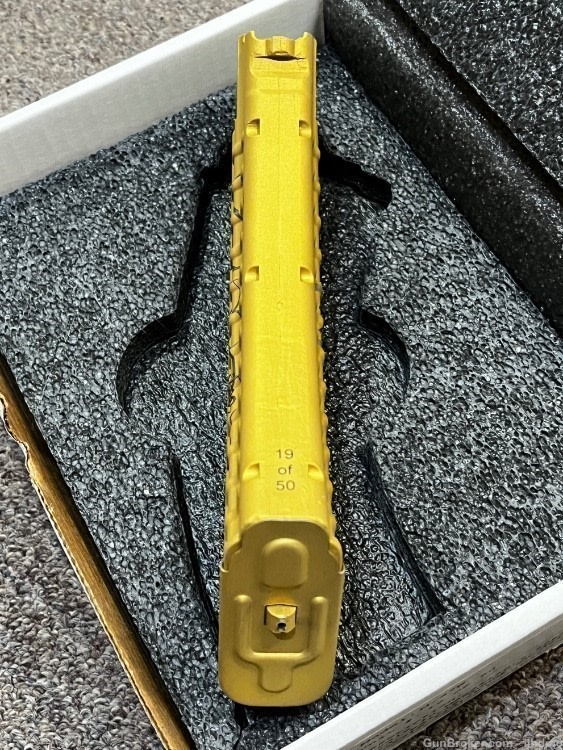 Rare 1 of 50 made Easter 2023 Gold Battle bunny arsenal waffle mag 7.62x39 -img-7