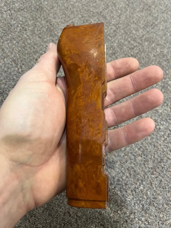 awesome Bulgarian Bakelite lower hand guard milled rifle bake-img-0
