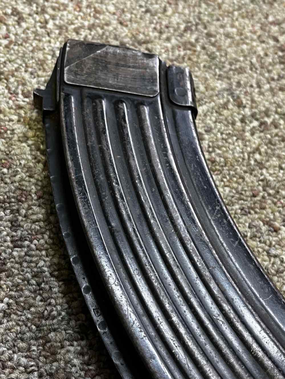 Russian Izhmash ribbed rare large side stamp mag 30rd 7.62x39 magazine-img-12