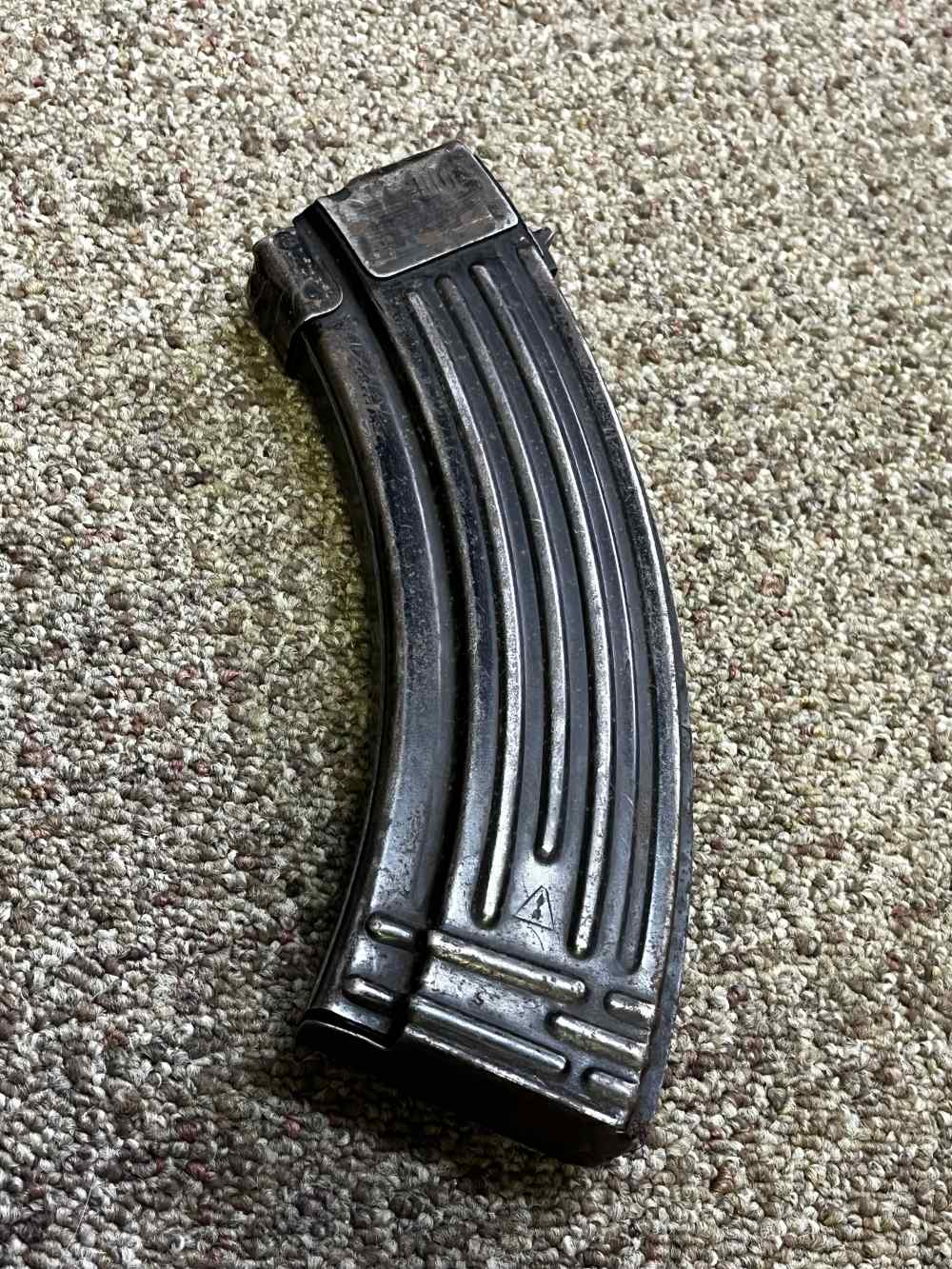 Russian Izhmash ribbed rare large side stamp mag 30rd 7.62x39 magazine-img-2