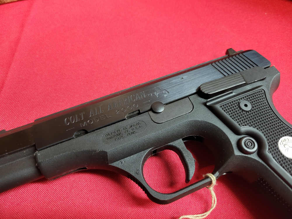 Colt All American 2000 4.5" 9mm As New Factory Letter Complete Pkg-img-6
