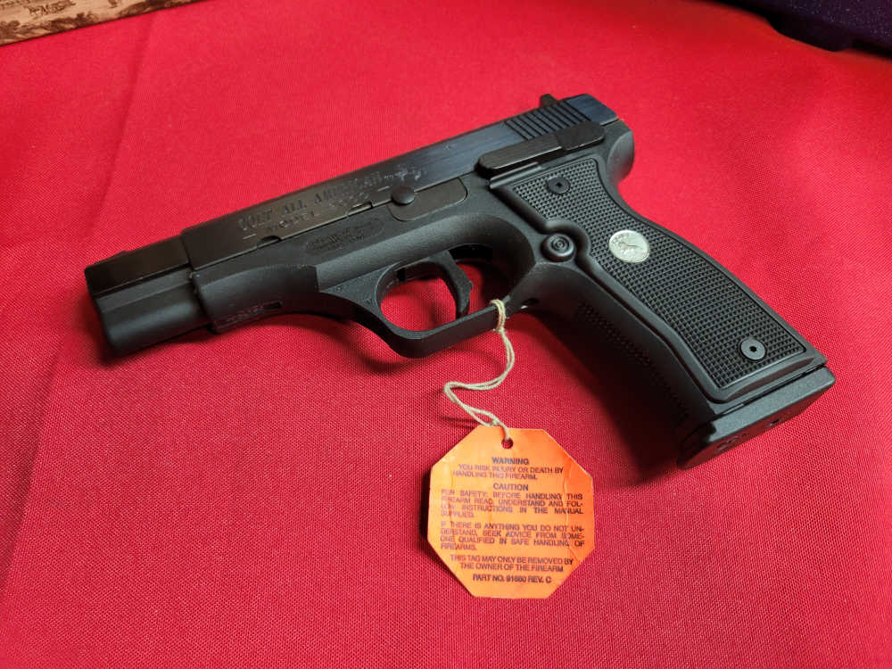 Colt All American 2000 4.5" 9mm As New Factory Letter Complete Pkg-img-3