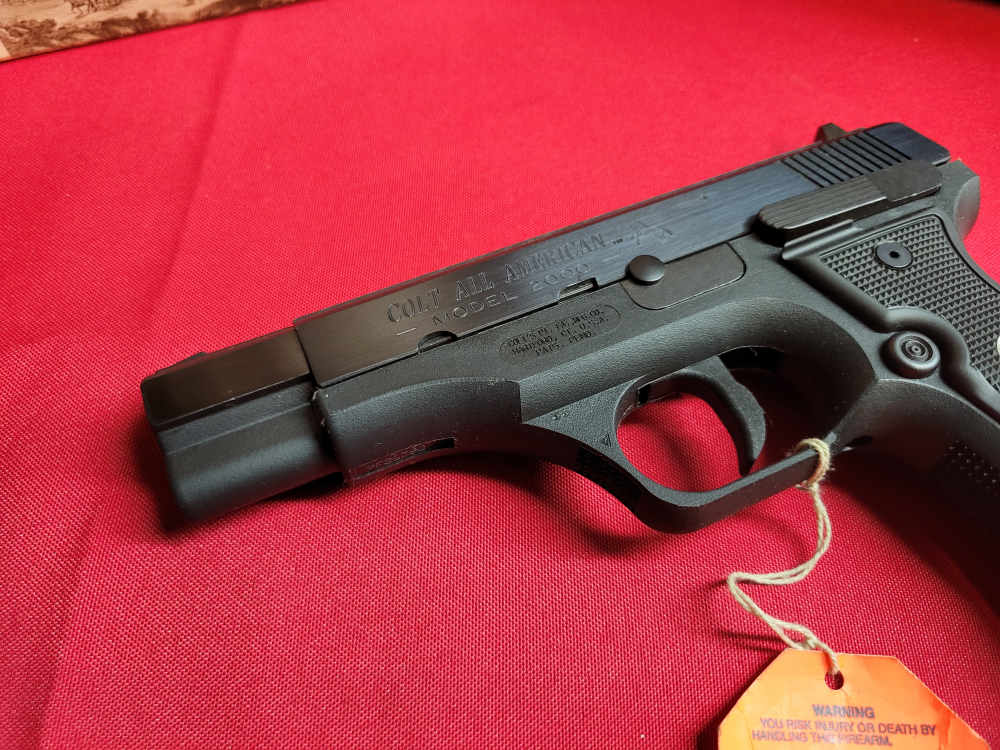 Colt All American 2000 4.5" 9mm As New Factory Letter Complete Pkg-img-5