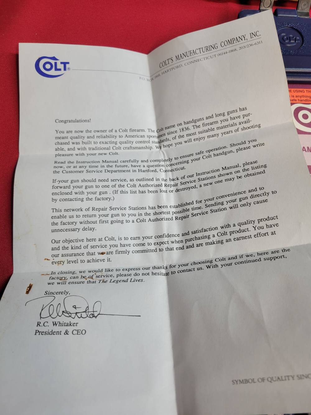 Colt All American 2000 4.5" 9mm As New Factory Letter Complete Pkg-img-22