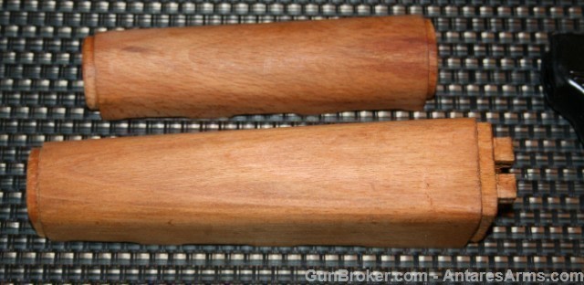 YUGO AKM AK-47 Wood Handguard Set & Grip NEW-img-2