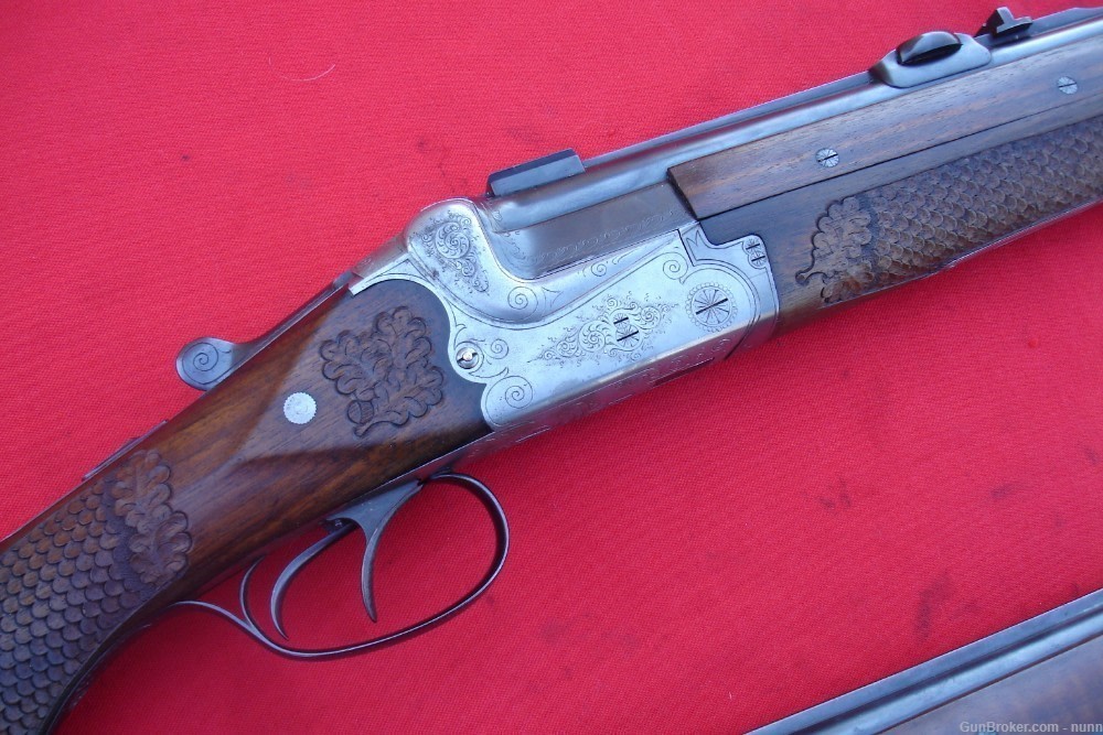 Merkel Combination Gun, Two Barrel Set, 7X65R, .22 Hornet, 16 Gauge AB-img-10