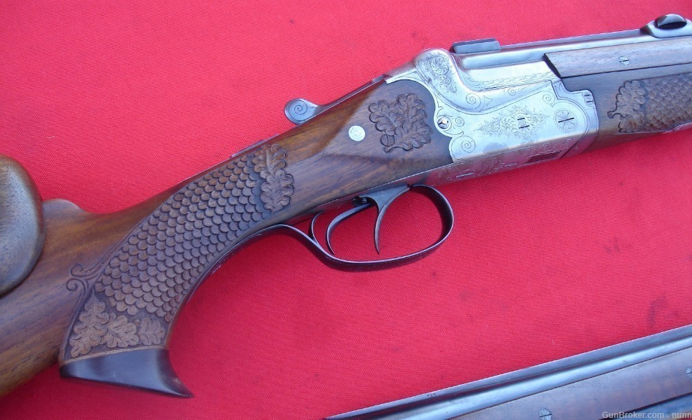 Merkel Combination Gun, Two Barrel Set, 7X65R, .22 Hornet, 16 Gauge AB-img-6