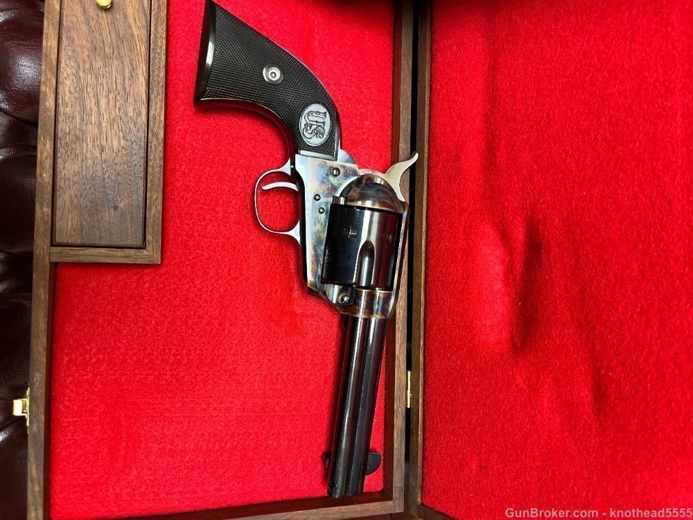 USFA .45 COLT, 4 3/4 CASE/BLUE, USFA, UNFIRED WTH OPTIONAL ITEMS.-img-21