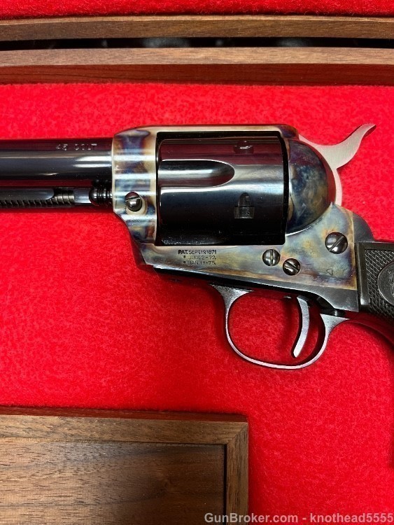 USFA .45 COLT, 4 3/4 CASE/BLUE, USFA, UNFIRED WTH OPTIONAL ITEMS.-img-8