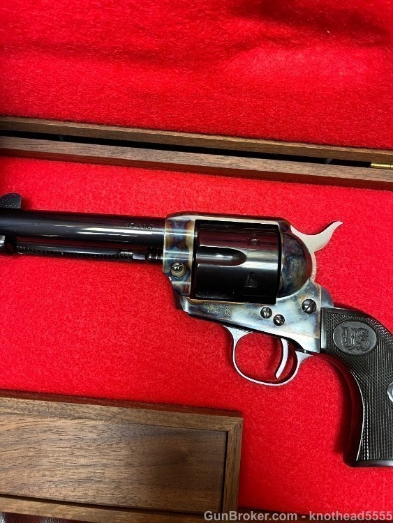 USFA .45 COLT, 4 3/4 CASE/BLUE, USFA, UNFIRED WTH OPTIONAL ITEMS.-img-5