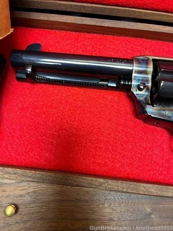 USFA .45 COLT, 4 3/4 CASE/BLUE, USFA, UNFIRED WTH OPTIONAL ITEMS.-img-7
