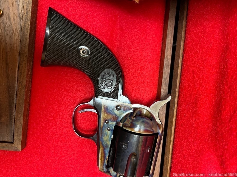USFA .45 COLT, 4 3/4 CASE/BLUE, USFA, UNFIRED WTH OPTIONAL ITEMS.-img-22