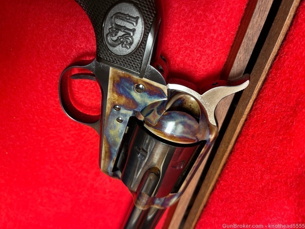 USFA .45 COLT, 4 3/4 CASE/BLUE, USFA, UNFIRED WTH OPTIONAL ITEMS.-img-15