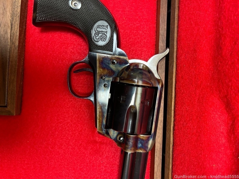 USFA .45 COLT, 4 3/4 CASE/BLUE, USFA, UNFIRED WTH OPTIONAL ITEMS.-img-23