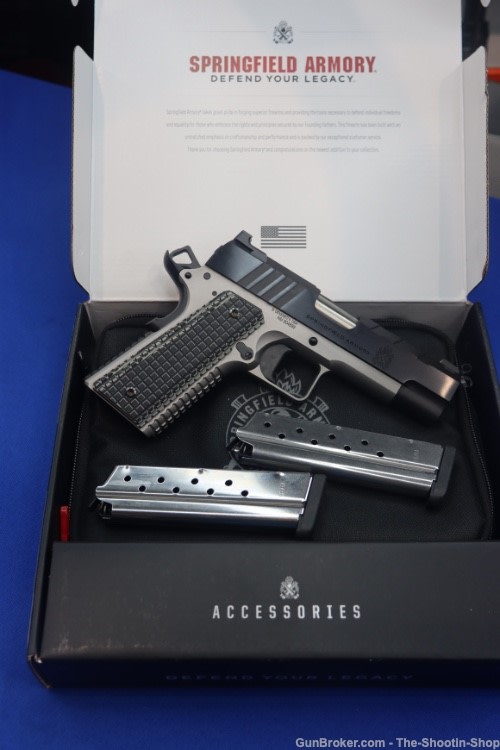 Springfield Armory Model Emissary 1911 Pistol 9MM 4.25 Stainless 2-TONE SA-img-18