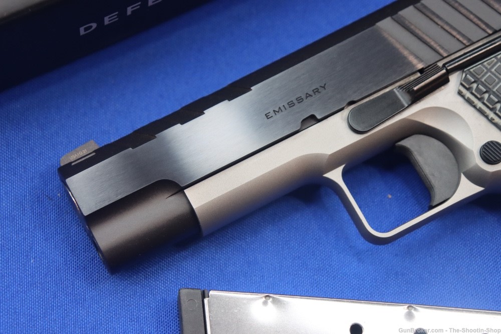 Springfield Armory Model Emissary 1911 Pistol 9MM 4.25 Stainless 2-TONE SA-img-2