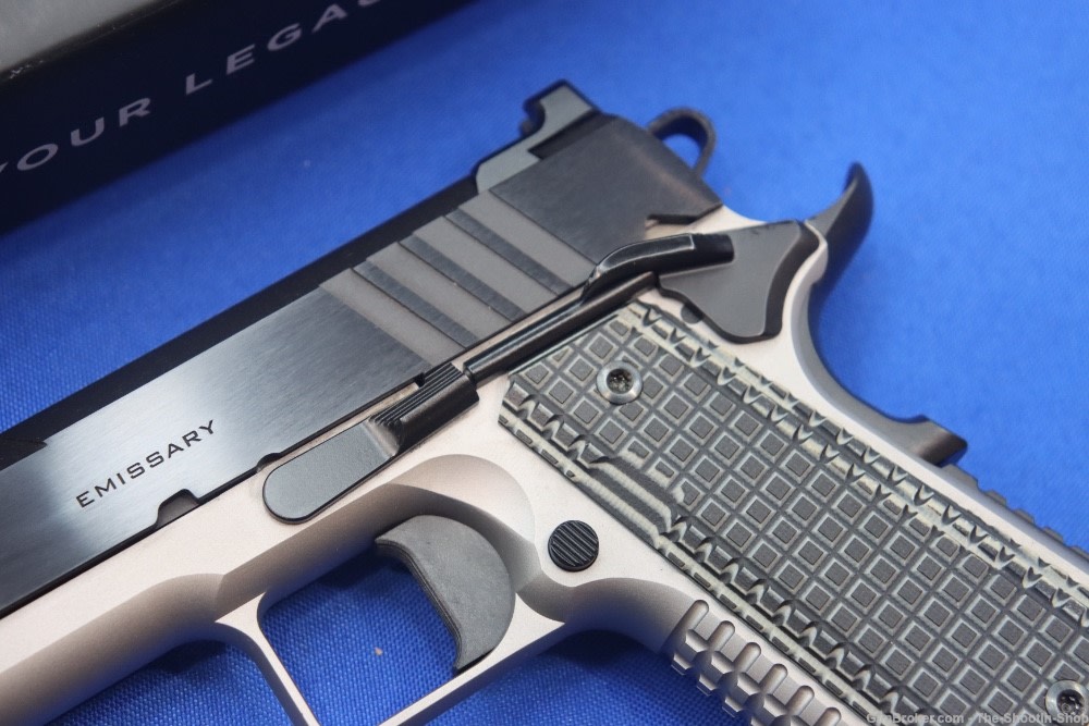 Springfield Armory Model Emissary 1911 Pistol 9MM 4.25 Stainless 2-TONE SA-img-3