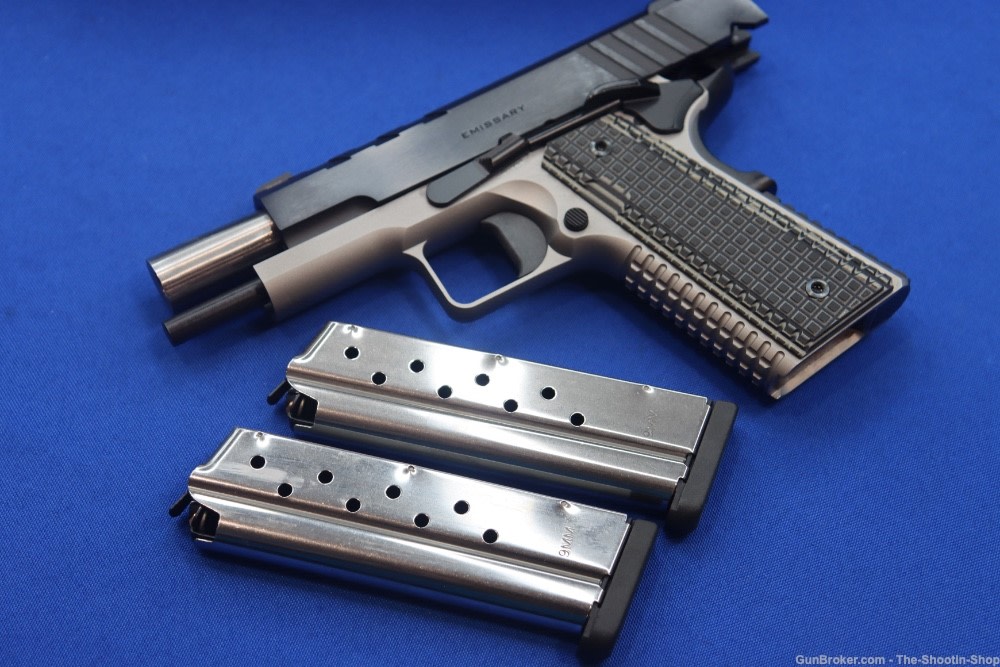 Springfield Armory Model Emissary 1911 Pistol 9MM 4.25 Stainless 2-TONE SA-img-17