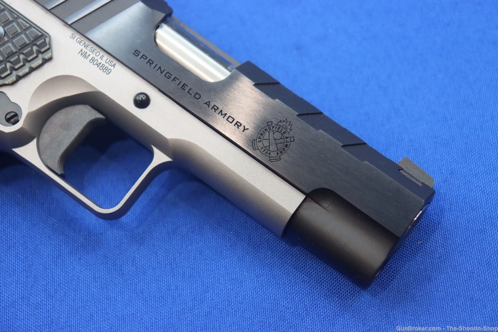 Springfield Armory Model Emissary 1911 Pistol 9MM 4.25 Stainless 2-TONE SA-img-6