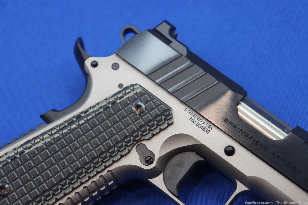 Springfield Armory Model Emissary 1911 Pistol 9MM 4.25 Stainless 2-TONE SA-img-7