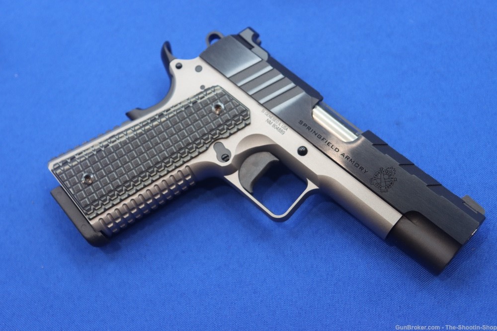 Springfield Armory Model Emissary 1911 Pistol 9MM 4.25 Stainless 2-TONE SA-img-5