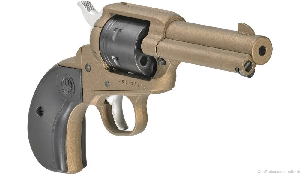 RUGER WRANGLER 22 LR 3.75'' 6-RD REVOLVER #560-img-0