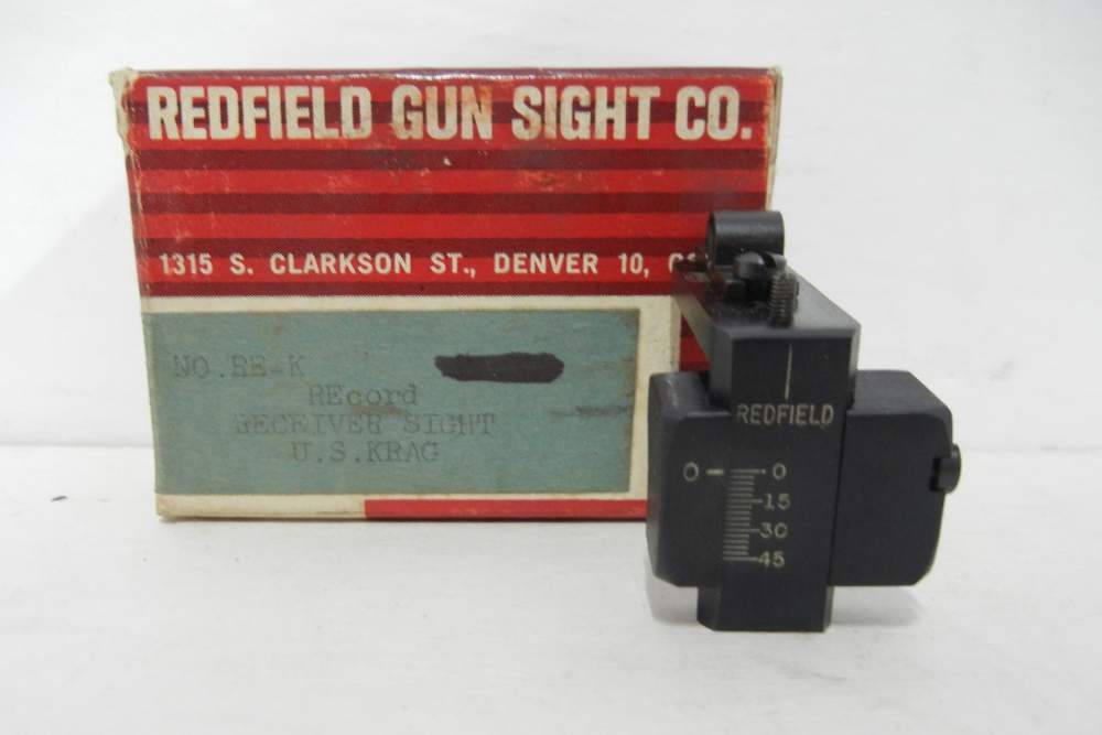 Redfield No. RE-K Receiver Sight for U.S Krag Rifle Series-img-0